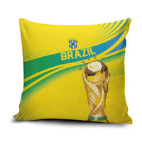 Brazil WC2026 Pillow Cover Pentacampeón Canaries