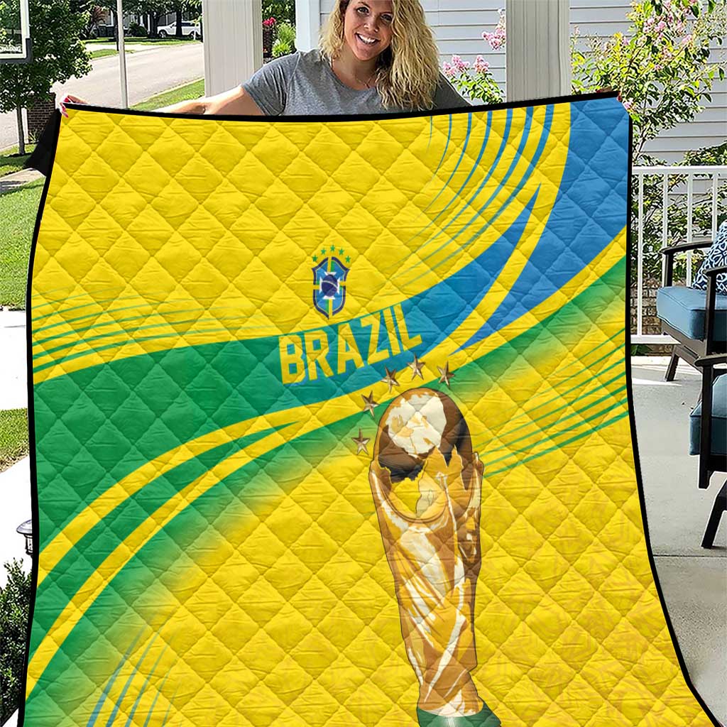 Brazil WC2026 Quilt Pentacampeón Canaries
