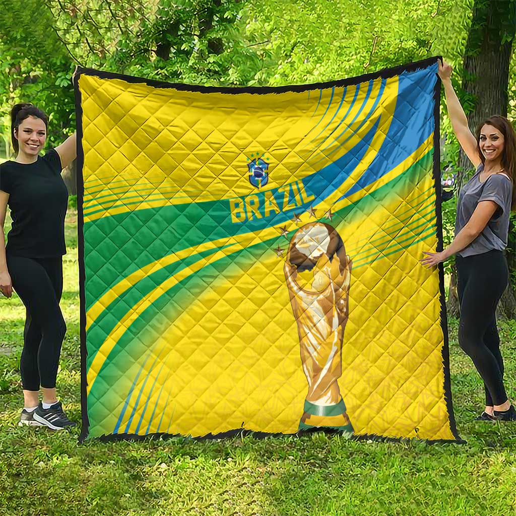 Brazil WC2026 Quilt Pentacampeón Canaries