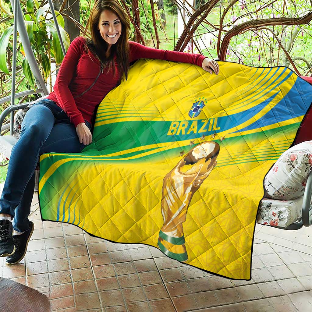 Brazil WC2026 Quilt Pentacampeón Canaries