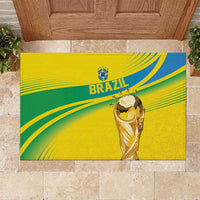 Brazil WC2026 Rubber Doormat Pentacampeón Canaries