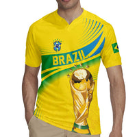 Brazil WC2026 Personalized Rugby Jersey Pentacampeón Canaries