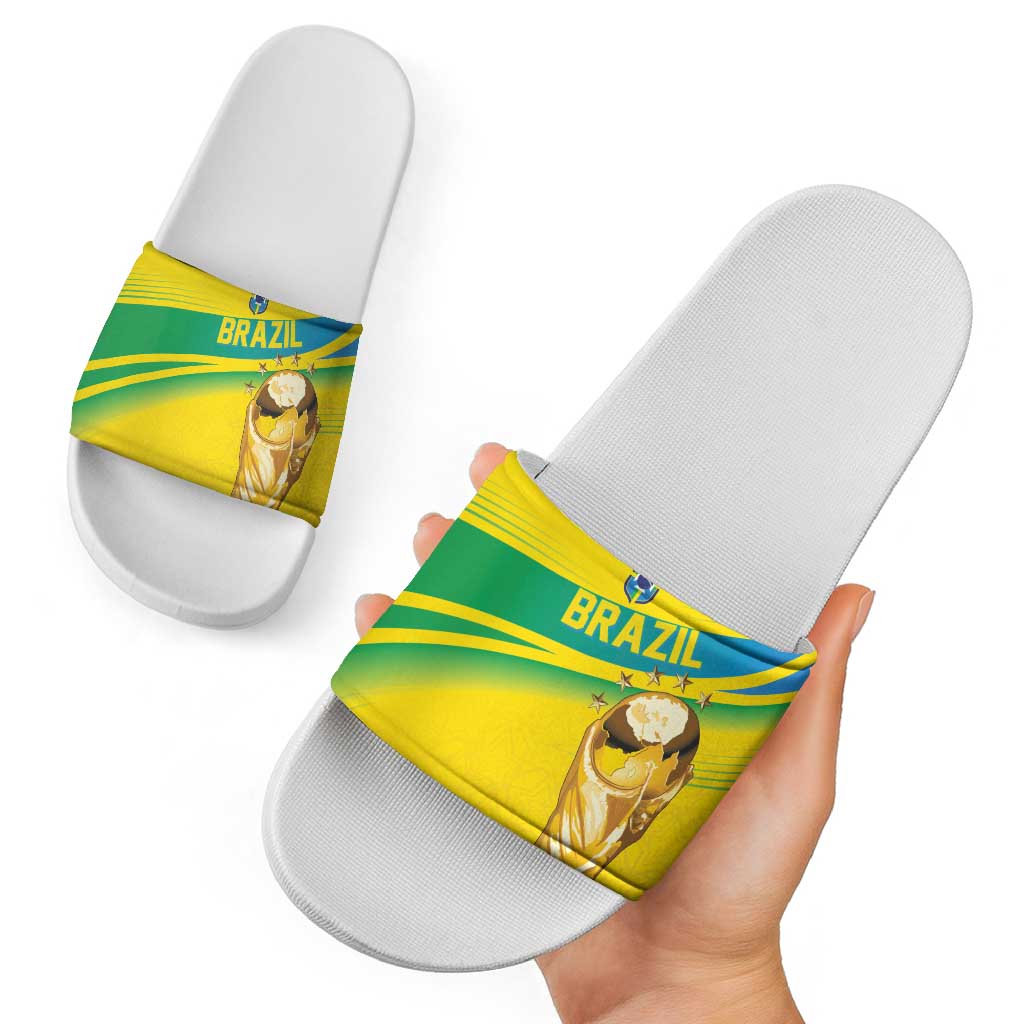Brazil WC2026 Slide Sandals Pentacampeón Canaries