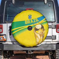 Brazil WC2026 Spare Tire Cover Pentacampeón Canaries