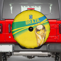Brazil WC2026 Spare Tire Cover Pentacampeón Canaries
