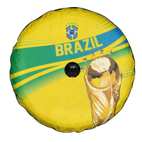 Brazil WC2026 Spare Tire Cover Pentacampeón Canaries