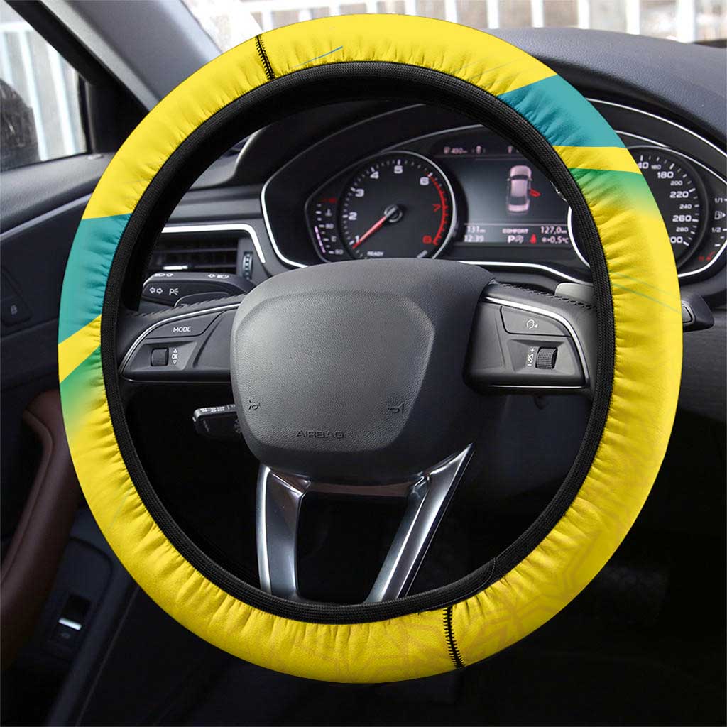 Brazil WC2026 Steering Wheel Cover Pentacampeón Canaries