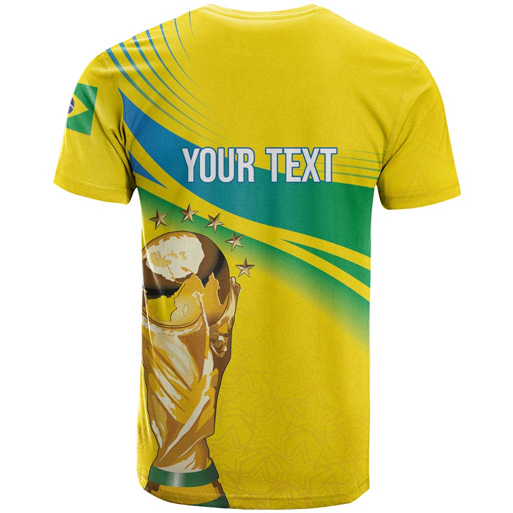 Brazil WC2026 Personalized T Shirt Pentacampeón Canaries