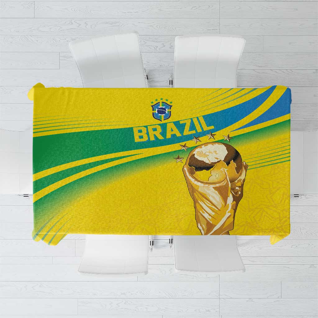 Brazil WC2026 Tablecloth Pentacampeón Canaries