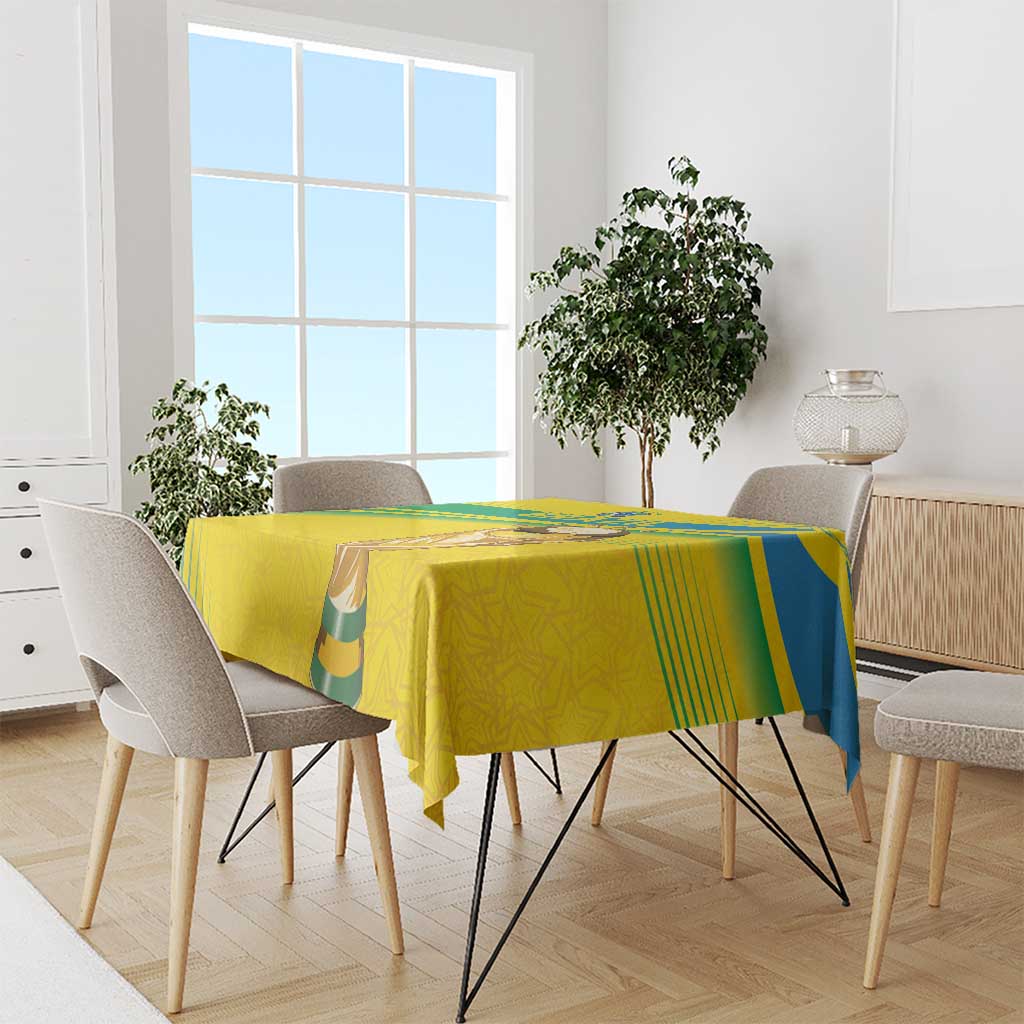 Brazil WC2026 Tablecloth Pentacampeón Canaries