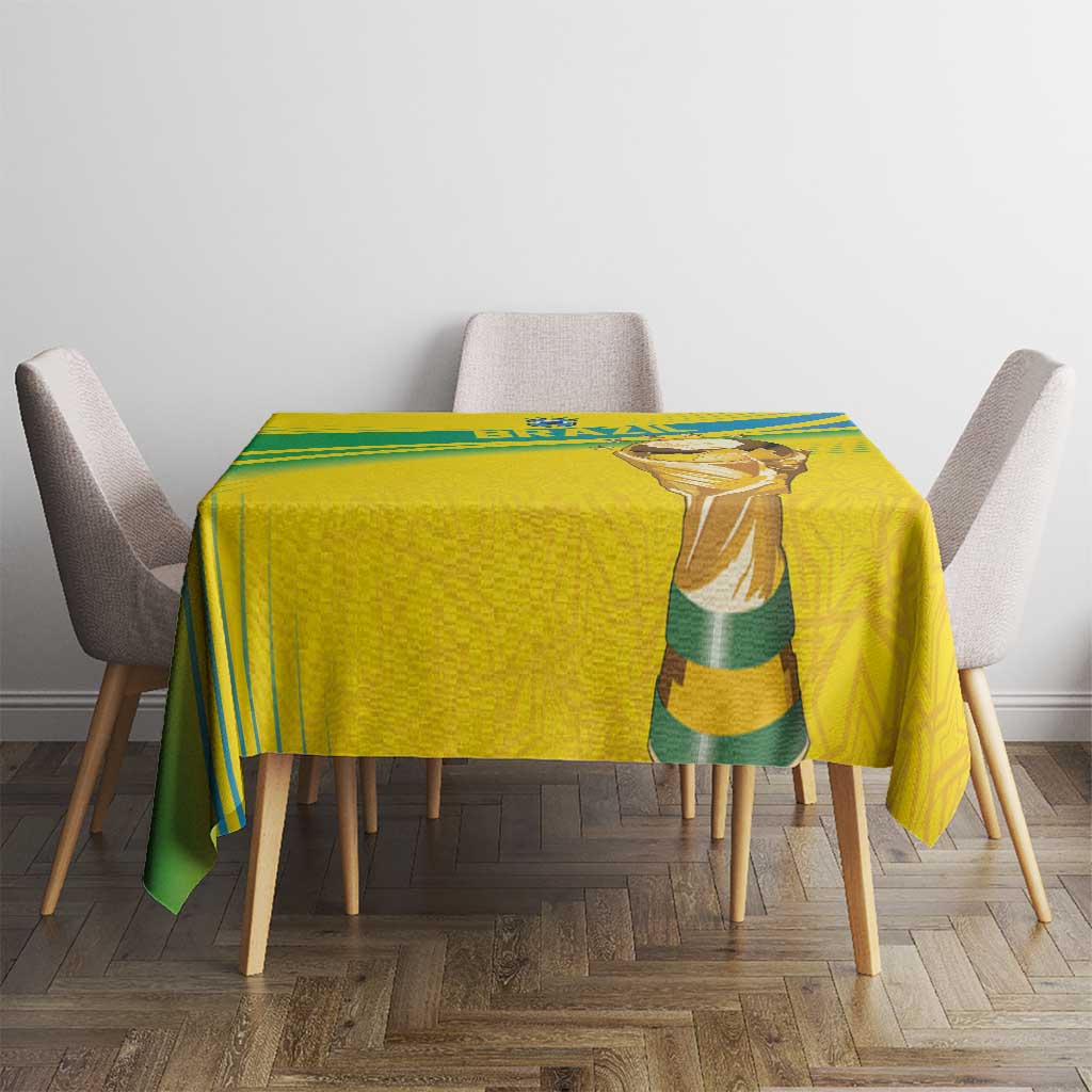 Brazil WC2026 Tablecloth Pentacampeón Canaries