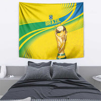Brazil WC2026 Tapestry Pentacampeón Canaries
