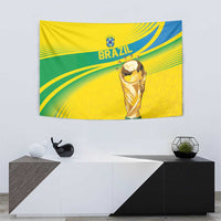 Brazil WC2026 Tapestry Pentacampeón Canaries