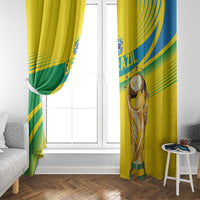 Brazil WC2026 Window Curtain Pentacampeón Canaries