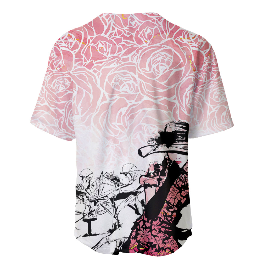 Kentucky Horse Racing Baseball Jersey Derby Girls Pink Out LT7 - Wonder Print Shop
