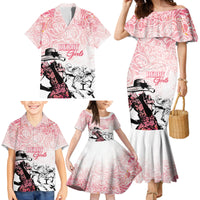 Kentucky Horse Racing Family Matching Mermaid Dress and Hawaiian Shirt Derby Girls Pink Out LT7 - Wonder Print Shop
