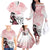 Kentucky Horse Racing Family Matching Off The Shoulder Long Sleeve Dress and Hawaiian Shirt Derby Girls Pink Out - Wonder Print Shop