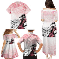 Kentucky Horse Racing Family Matching Puletasi and Hawaiian Shirt Derby Girls Pink Out - Wonder Print Shop
