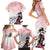 Kentucky Horse Racing Family Matching Short Sleeve Bodycon Dress and Hawaiian Shirt Derby Girls Pink Out - Wonder Print Shop