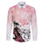 Kentucky Horse Racing Family Matching Summer Maxi Dress and Hawaiian Shirt Derby Girls Pink Out - Wonder Print Shop