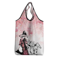 Kentucky Horse Racing Grocery Bag Derby Girls Pink Out