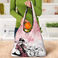 Kentucky Horse Racing Grocery Bag Derby Girls Pink Out