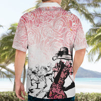 Kentucky Horse Racing Hawaiian Shirt Derby Girls Pink Out - Wonder Print Shop