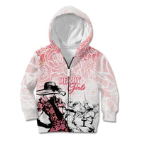 Kentucky Horse Racing Kid Hoodie Derby Girls Pink Out - Wonder Print Shop