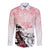 Kentucky Horse Racing Long Sleeve Button Shirt Derby Girls Pink Out - Wonder Print Shop