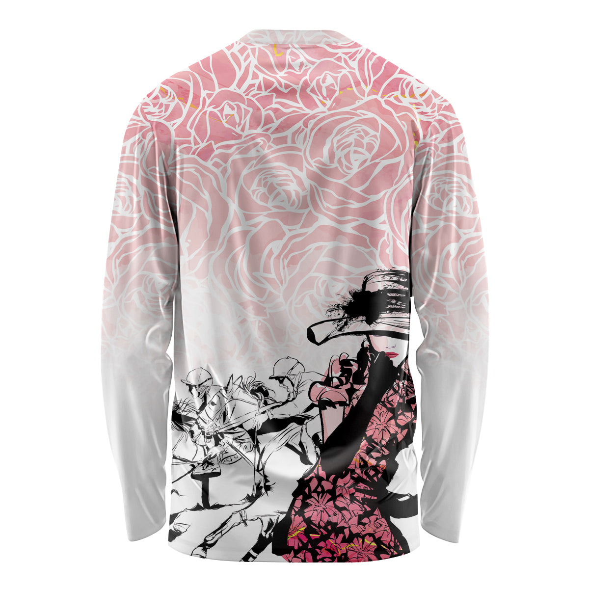 Kentucky Horse Racing Long Sleeve Shirt Derby Girls Pink Out - Wonder Print Shop
