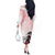 Kentucky Horse Racing Off The Shoulder Long Sleeve Dress Derby Girls Pink Out - Wonder Print Shop