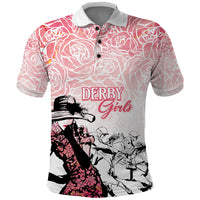 Kentucky Horse Racing Polo Shirt Derby Girls Pink Out - Wonder Print Shop