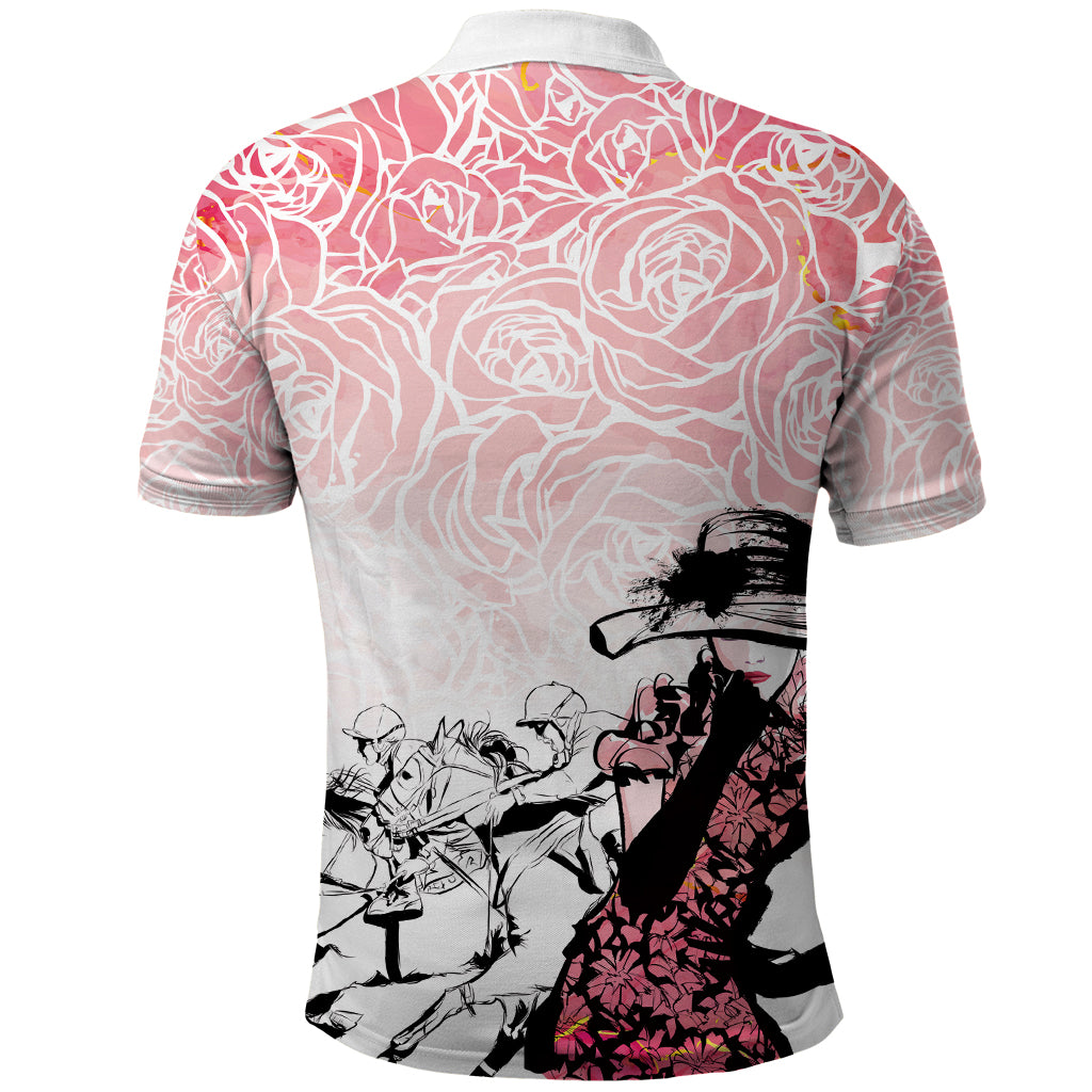 Kentucky Horse Racing Polo Shirt Derby Girls Pink Out - Wonder Print Shop