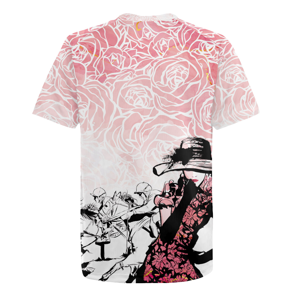 Kentucky Horse Racing Rugby Jersey Derby Girls Pink Out - Wonder Print Shop