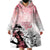 Kentucky Horse Racing Wearable Blanket Hoodie Derby Girls Pink Out