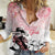 Kentucky Horse Racing Women Casual Shirt Derby Girls Pink Out - Wonder Print Shop