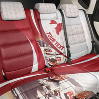 Personalized Greenland Back Car Seat Cover Tupilaks Inspired