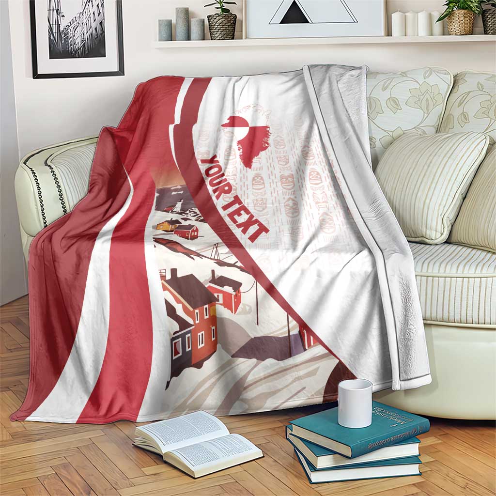 Personalized Greenland Blanket Tupilaks Inspired