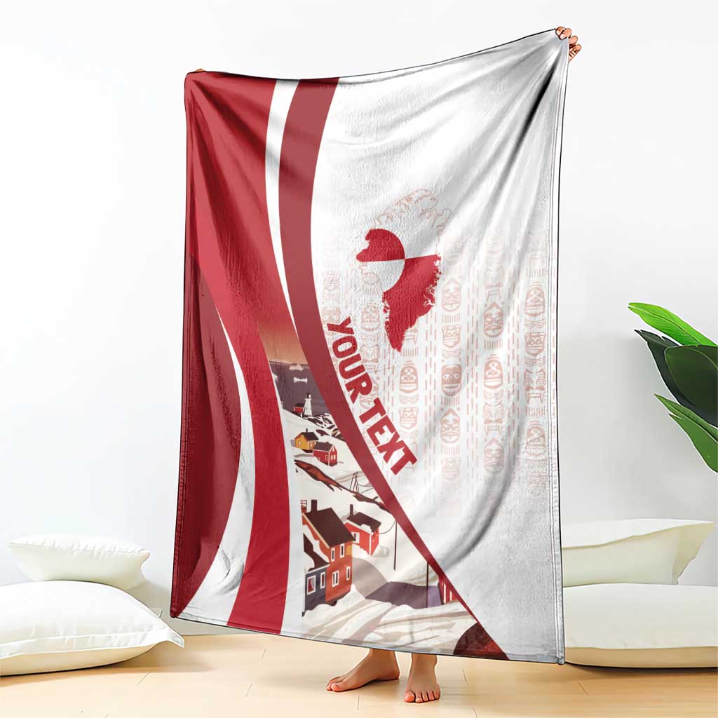 Personalized Greenland Blanket Tupilaks Inspired