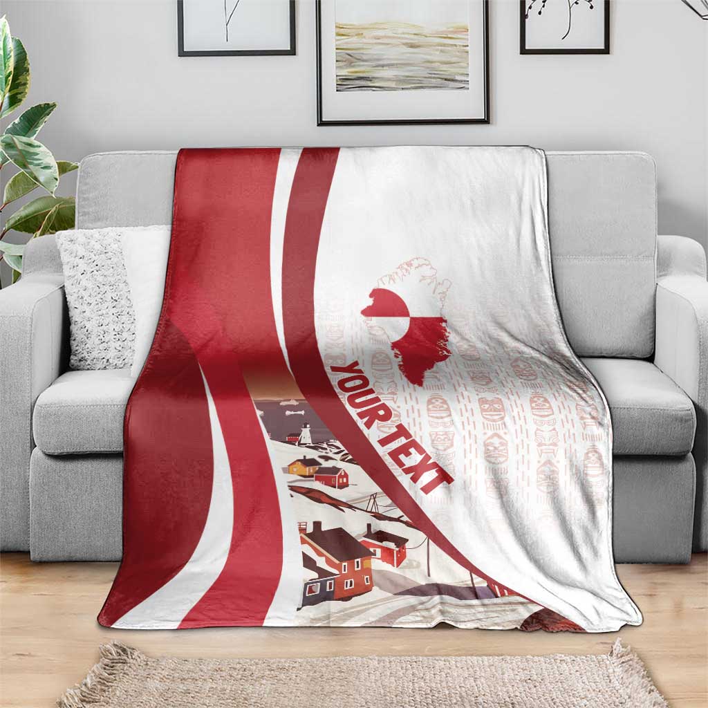 Personalized Greenland Blanket Tupilaks Inspired