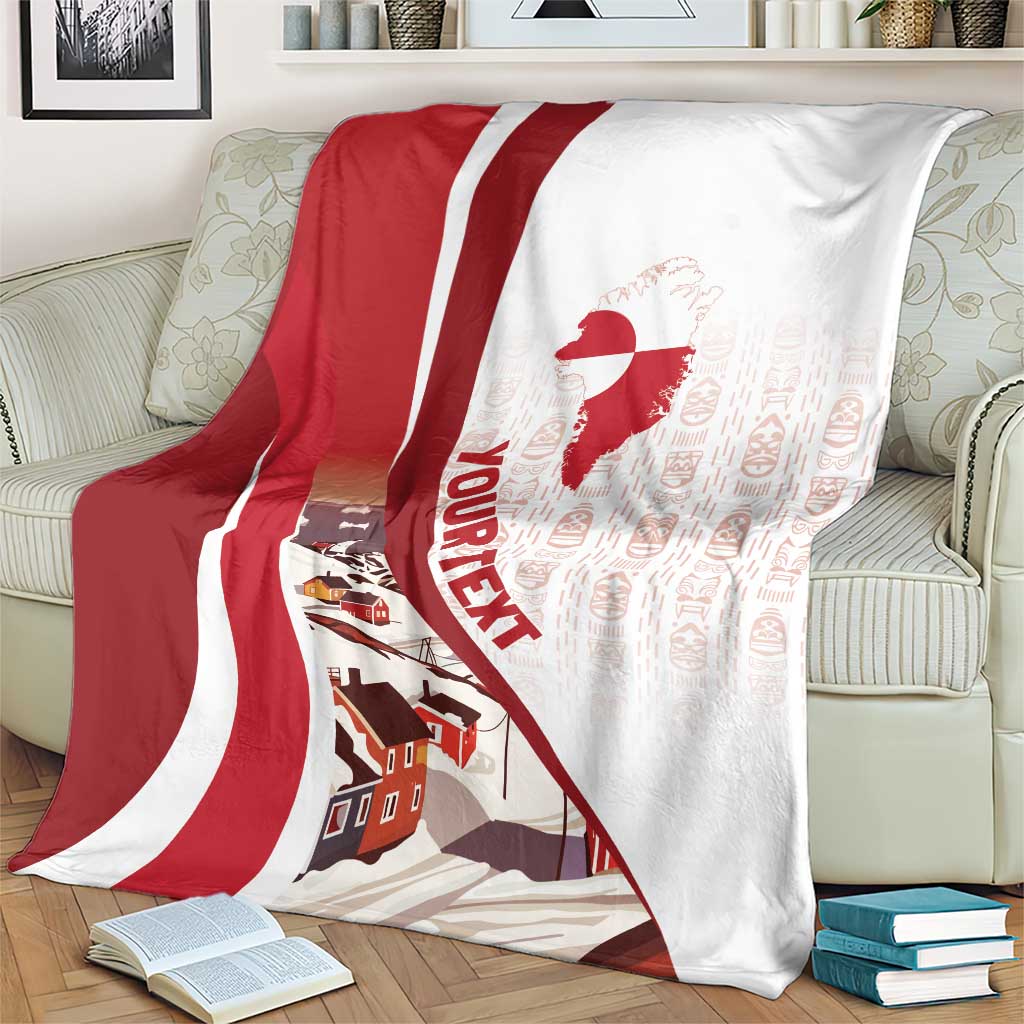 Personalized Greenland Blanket Tupilaks Inspired