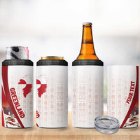 Personalized Greenland 4 in 1 Can Cooler Tumbler Tupilaks Inspired