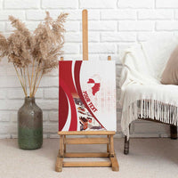 Personalized Greenland Canvas Wall Art Tupilaks Inspired