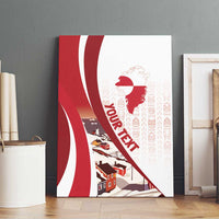 Personalized Greenland Canvas Wall Art Tupilaks Inspired