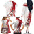 Personalized Greenland Family Matching Off The Shoulder Long Sleeve Dress and Hawaiian Shirt Tupilaks Inspired
