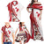 Personalized Greenland Family Matching Off Shoulder Maxi Dress and Hawaiian Shirt Tupilaks Inspired