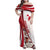 Personalized Greenland Family Matching Off Shoulder Maxi Dress and Hawaiian Shirt Tupilaks Inspired
