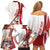 Personalized Greenland Family Matching Off Shoulder Short Dress and Hawaiian Shirt Tupilaks Inspired