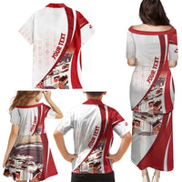 Personalized Greenland Family Matching Puletasi and Hawaiian Shirt Tupilaks Inspired