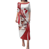 Personalized Greenland Family Matching Puletasi and Hawaiian Shirt Tupilaks Inspired